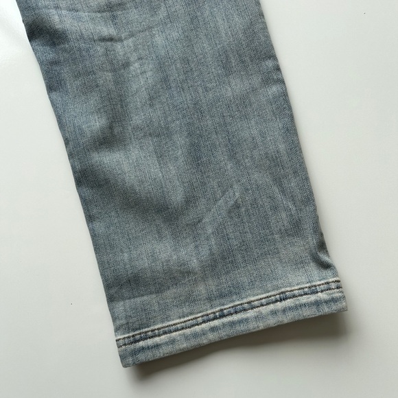 Duluth Washed Light Ballroom Double Flex Standard Fit Blue Jeans Men’s 40x30 - Picture 10 of 10